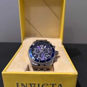 Invicta Specialty Collection Chronograph – Stainless Steel • Blue Dial (Like New